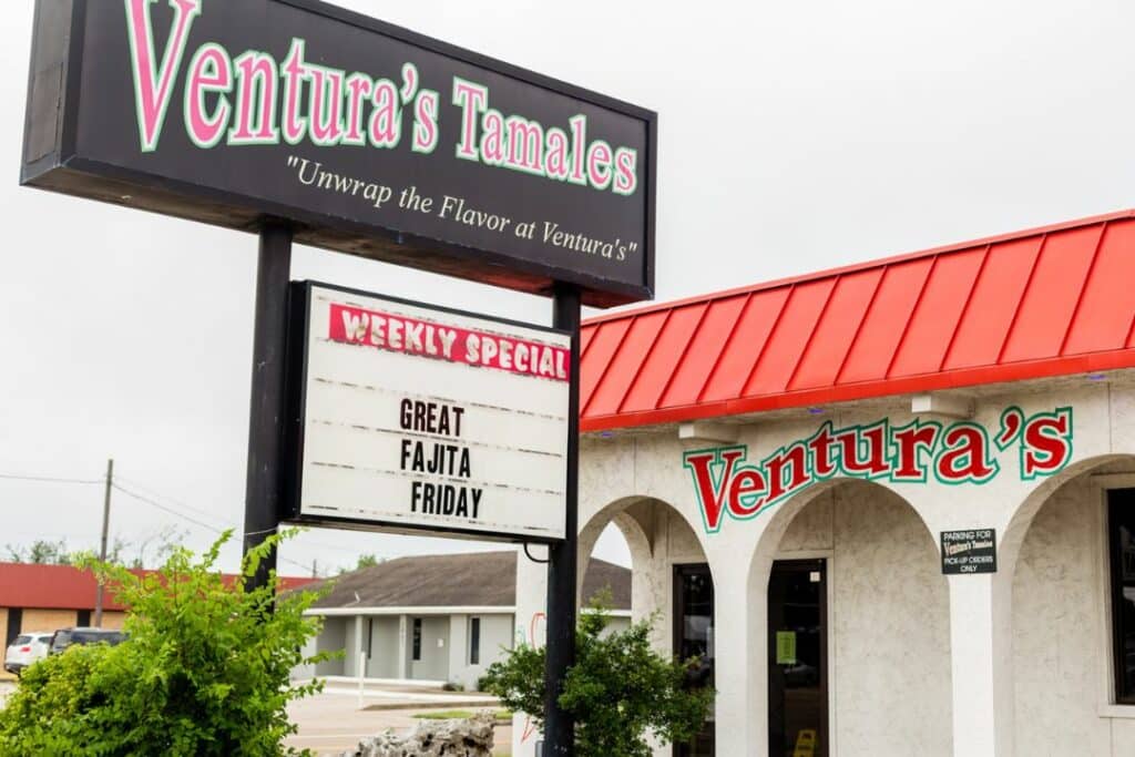 Ventura's Tamales restaurant